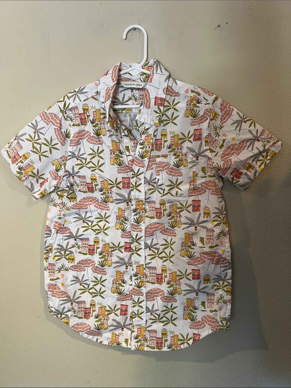 Janie and Jack boys size 10 button down shirt